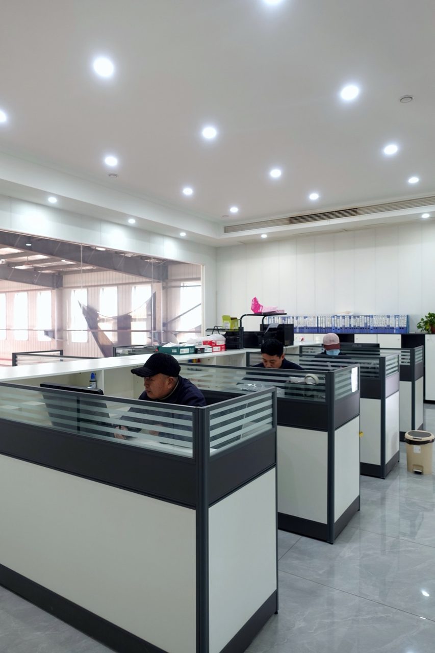 Engineering office workspace