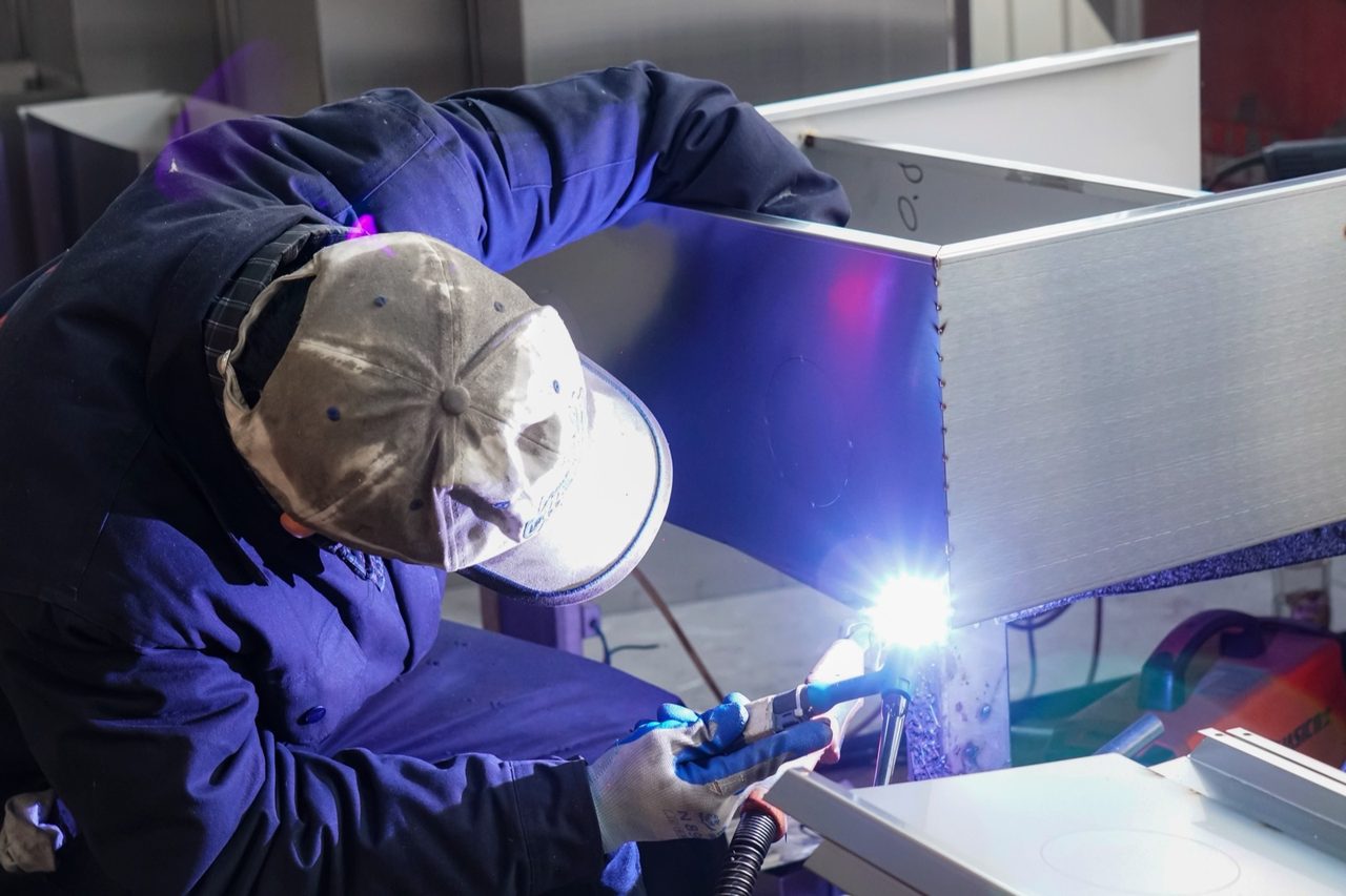 Cabinet welding