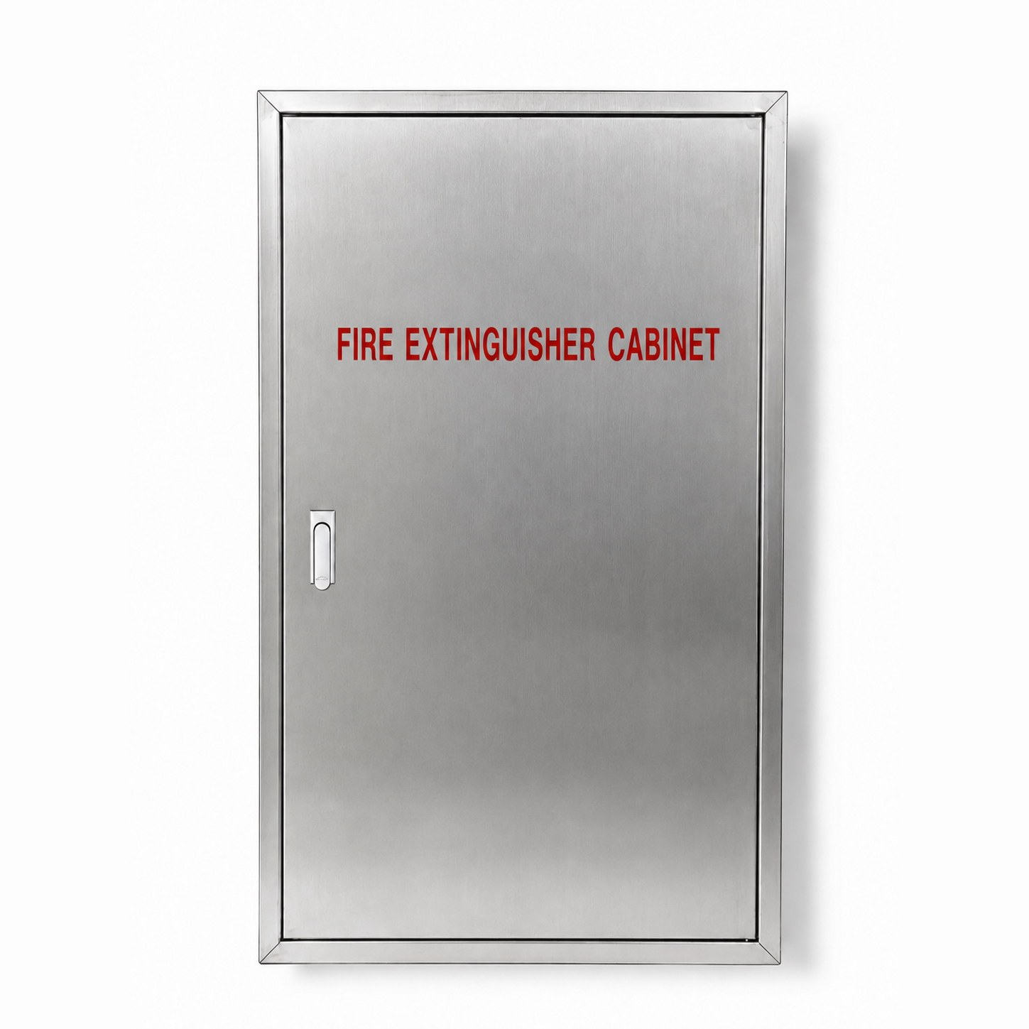 Stainless steel single-door fire extinguisher cabinet